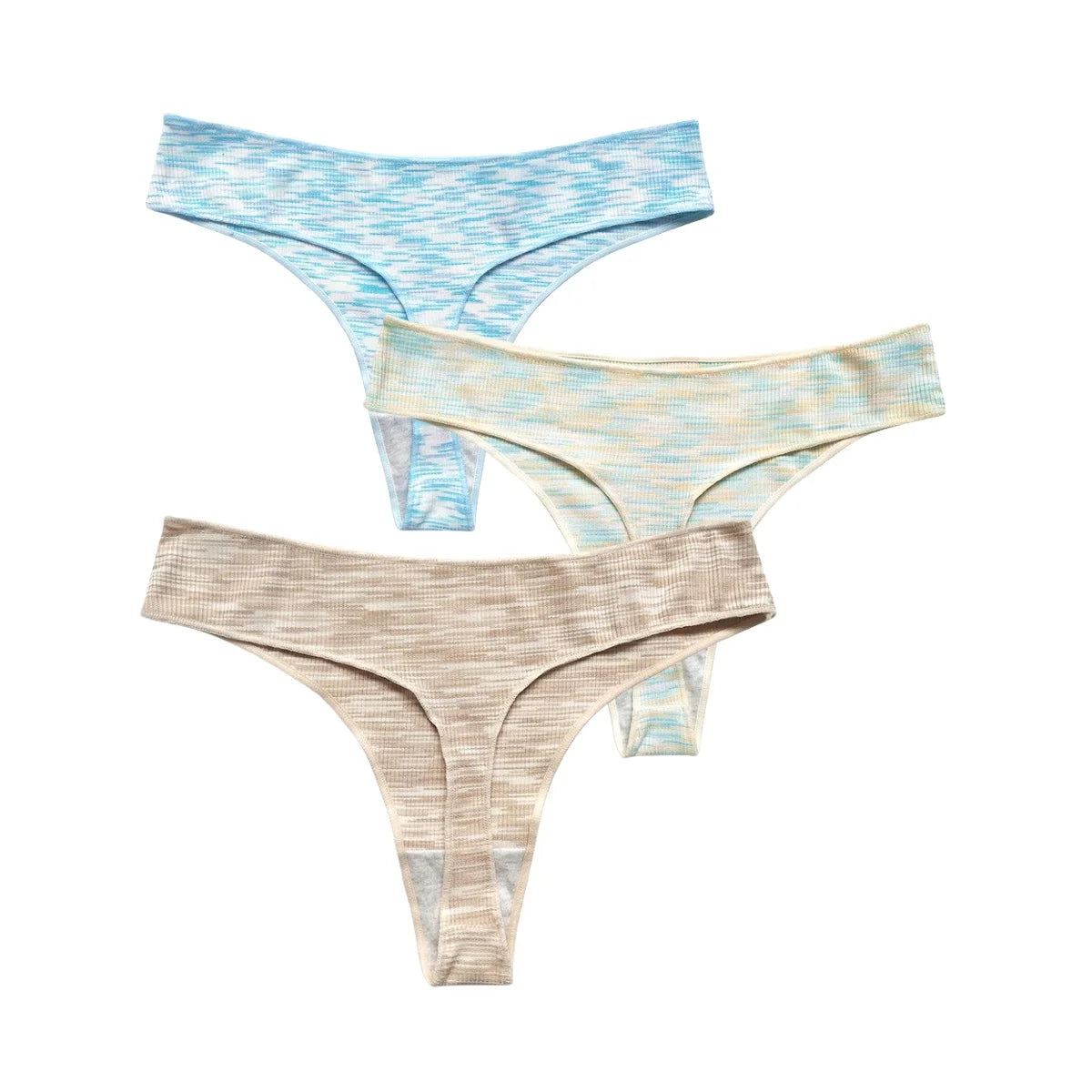 3Pcs/Set Women Panties Low Rise G-string Seamless Underwear Female Underpants Comfort Panties Sexy Lingerie S-XL Thongs