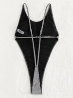 Extreme G String Mini Micro Thong Women Swimwear One Piece Swimsuit Female Backless Monokini Bather Bathing Suit Swim Beachwear