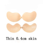 New Silicone Chest Stickers Lift Up Nude Bra Self Adhesive Bra Nude Invisible Push Up Cover Bra Pad Sexy Strapless Breast Petals