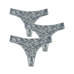 3Pcs/Set Women Panties Low Rise G-string Seamless Underwear Female Underpants Comfort Panties Sexy Lingerie S-XL Thongs