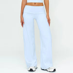 Yoga Pants Women High Waist Fitness Sports Flared Trousers Gym Workout Jogging Wide Leg Pants Female Dance Sports Flared Pants