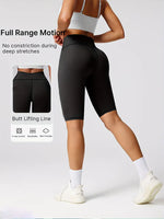 High Waist Hip Lifting Tight Leggings For Women Suitable For Cycling Running Outdoor Sports Womens Fitness Shorts For Workout