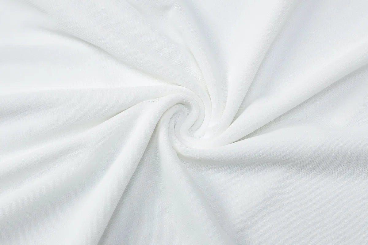 FDYOUI 2026 Summer Backless Ruched White Long Maxi Dress for Woman Elegant Sexy Halter Sleeveless Loose Evening Party Dresses