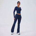 Women's Versatile Yoga Suit Set Tight Fitting and Beautiful Back High-end Sports Suit Outdoor Running and Leisure Fitness Suit
