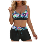 Women'S Two-Pieces Tankini Bikinis Swimsuit Outfit Women High Waisted Bikini Sexy Push Up Two Piece Swimsuits купальники женские