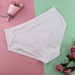 Beauwear women large size lace panty 2XL 3XL 4XL 5XL 6XL 7XL big size nylon spandex underwear female middle waist briefs