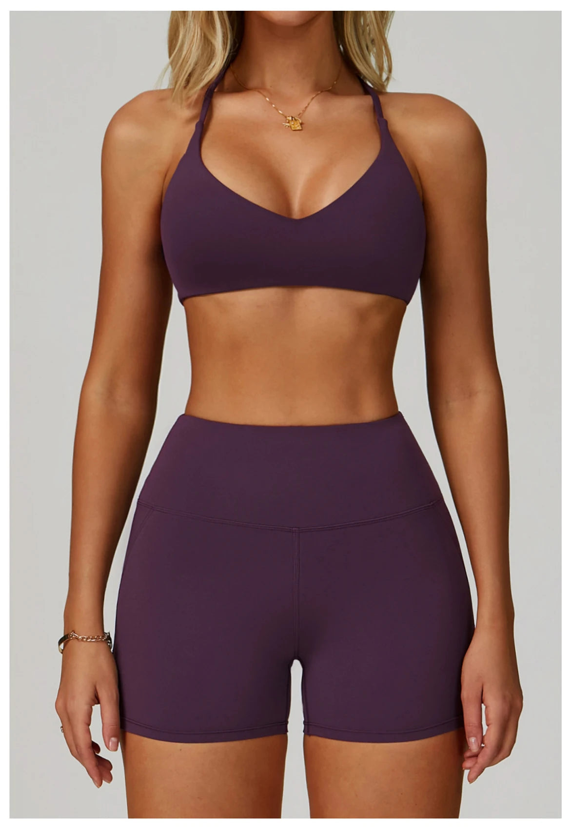 Gym Bras Cross Shoulder Straps Sports Underwear Anti-Sweat Fitness Top Women Yoga Bra Shockproof Crop Top Push Up Workout Tops