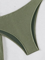2026 New Sexy Bandeau Bikini Women Metal Water Droplet Ornament Push Up Mesh Skirt 3 Piece Swimsuit Beach Bathing Suit Swimwear