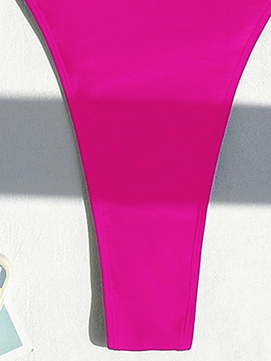 Backless Extreme Mini Micro G String Thong Women Swimwear One Piece Swimsuit Female Monokini High Leg Cut Bathing Suit Swim Lady