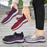 Women Shoes Breathable Vulcanized Shoes Purple Women Sneakers Fashion Breathable Mesh Casual WalkingWomen Work