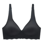 Push-Up Bras For Women Seamless Underwear Non-Wire Bralette Female Sexy Lingerie Deep V-neck Brassiere Solid Color Intimates