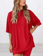 Plus Size 3XL Sleepwear Summer New Fashion Casual Loose Women Pajama Set Pijamas Feminino Women Pajamas Set Pijamas De Mujer
