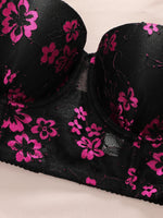 Women's Camouflage Vest Embroidered Sexy Bra Can Be Worn Externally Sexy Waist Tied Sweet And Spicy Lingerie B6131