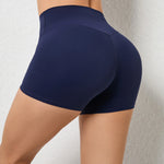 Yoga Shorts Gym Sports Shorts Women High Waist Workout Fitness Short Leggings Running Cycling Tight Soft Sportswear