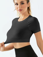 Summer Women T-shirt Sportswear Woman Gym Tank Top Sports Yoga T-shirts Women Clothing Top Female Yoga Sporty Tops