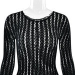 FDYOUI Sexy See-through Bodysuit Women's Long Sleeve Night Club Overalls Black Streetwear Lady Chic One Piece Party Jumpsuits