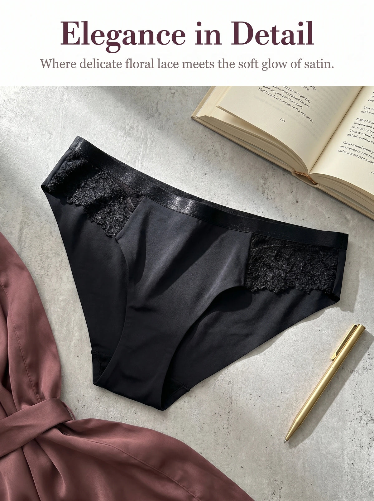 Women Plus Size High Waist Lace Panties 1XL-3XL Tummy Control Butt Lift Briefs Sexy Seamless Underwear Z2516