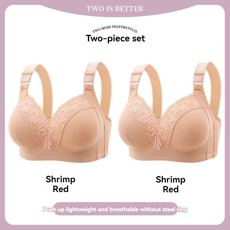 Womens Lace Bras Ultra-Thin Perspective Bralette Deep V Bra Sexy Lingerie Tops Plus SizeCup Mom's underwear active bra