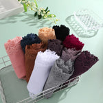 5PCS/Set Women Cotton Panties Sexy Lace Low Waist Briefs Stretch Comfortable Ladies Underwear Soft Breathable Intimate Lingerie