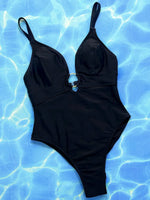 Scrunch Butt Criss Cross Backless Female Swimwear One Piece Swimsuit Women Monokini V Neck High Cut Bathing Suit Swim Bodysuit