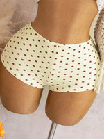 Sexy Beige Two Piece Bikini Set 2026 Women Metal Sun Ornament Mesh Tank Top High Waist Swimsuit Holiday Bathing Suit Swimwear