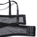 Beauwear Lady Sexy Soft PU Leather Splice Sponge Padded Molded Cup Underwire Push Up Bra Punk Style