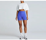 Yoga Sport Shirt Quick Drying Breathable Quick Drying Short Sleeve Loose Top Fitness Fitting Running Summer Gym Sports T-Shirt