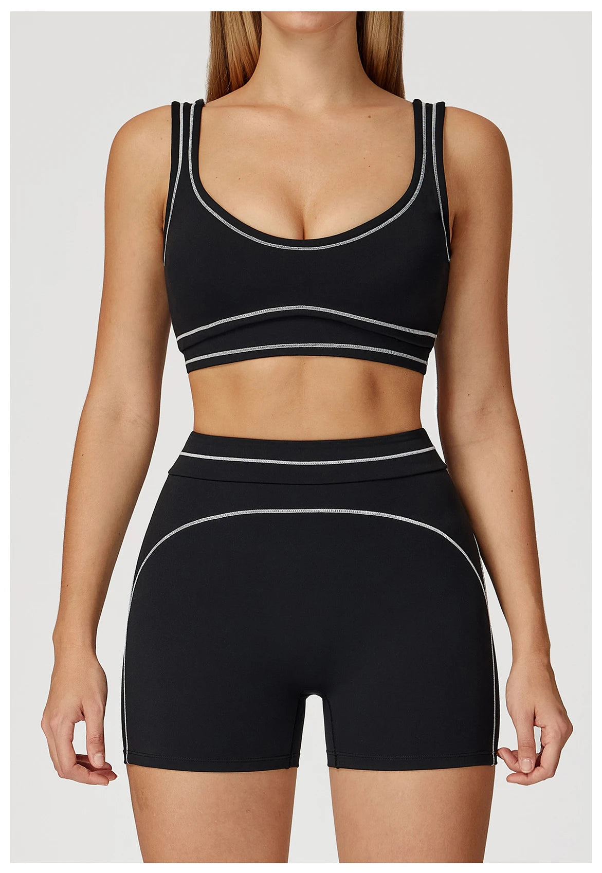 Women Shockproof Sports Bra Gym Fitness Running Yoga Vest Female Integrated Pilates Training Workout Breathable Sports Underwear