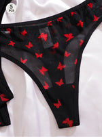 5pcs/pack Print Design Sexy Women thongs Breathable Comfortable Lady g-string Underwear Elegant Sexy Lingerie Fashion New Panty