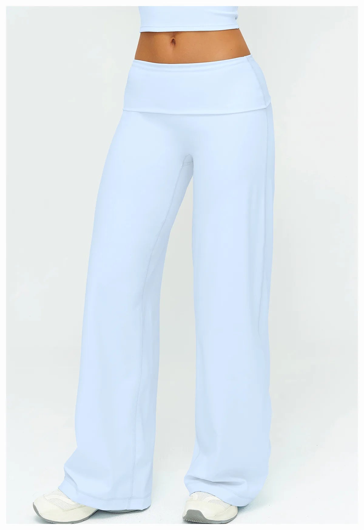 Yoga Pants Women High Waist Fitness Sports Flared Trousers Gym Workout Jogging Wide Leg Pants Female Dance Sports Flared Pants