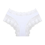 1pcs Black Sexy Lace Women Panties Fashion Ribbed Comfortable Lady Briefs Elegant Sexy Lingerie Hot Sale Floral Female Underwear