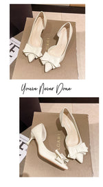 2026 New Thin Heels Pumps Women Blue Elegant Slip-On Party Shoes Woman Summer Pointed Toe Solid Color High Heels Shoes