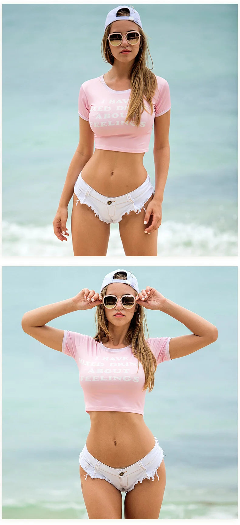 DEKA Sexy Holiday Beach Swimsuit Shorts Denim Thongs Beach Summer Holiday Wear For Ladies Bikini Pants Mid Waist Female Clothes
