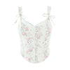 New French Style Mesh Lace Patchwork Trim Fishbone Slim Sexy Strapless Camisole For Woman Casual Pure Desire Style Vest ALWP