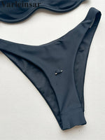 New Sexy Underwired Bikini Female Swimsuit Women Swimwear Two-pieces Bikini Set Brazilian Padded Bather Bathing Suit Swim V7743