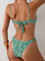 S - XL Floral Printed Underwired Bikini Female Swimsuit Women Swimwear Two-pieces Bikini Set Push Up Bather Bathing Suit Swim