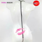 DEKA Women's Sling Shot Weeny Swimsuit G-String Thong Micro Bikini Minimal Coverage Bodysuit Teddy Extreme Monokini Bathing Suit