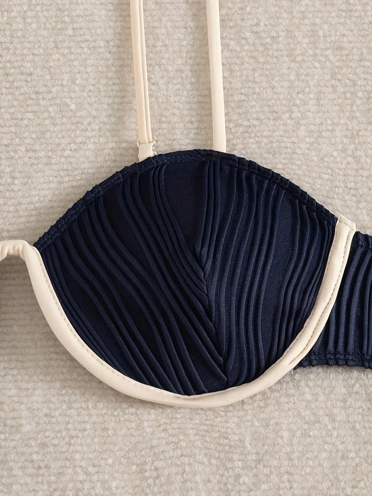 ZTVitality Sexy Patchwork Underwire Bikini 2025 New Arrival Biquini Padded Bra Push Up Bandage Swimsuit Women Swimwear Beachwear