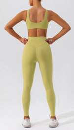 Women's Yoga Sport Bra Tight Fitting Gym Underwear Tops Scrunch Butt Booty Fitness Running Speed Drying Workout Sports Bra
