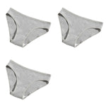 3Pcs/Set Cotton Panties Women Low Waist Underwear Seamless Briefs Solid Color Sports Breathable Underpants Female Lingerie