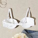 BEAUWEAR Front Closure Demi Bra for Woman Plain Invisible T-shirt Bra Strapless Bras Beauty Back Lingerie B C Cup