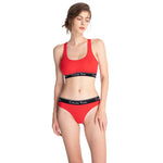 Fashion Bottoming Tops Letter Print Women‘sBra ThongUnderwear Set Sexy Beauty Back Vest Top Seamless Sleep Lingerie Suit