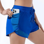 Yoga Wear Sports Fitness Shorts Women's Sports Bodybuilding Morning Run Elastic Wear Bottom Yoga Quick Dry Pants