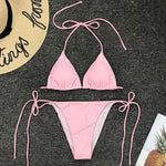 Sexy Neon Extreme Mini Micro String Bikini 2025 Women Swimsuit Female Swimwear Two-Piece Bikini Set Bathing Suit Swim Beach Wear