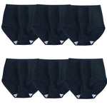 6Pcs/Set Women Cotton Panties High Rise Briefs Female Breathable Underpants Sexy Lingerie Tummy Control Underwear M-XXXL