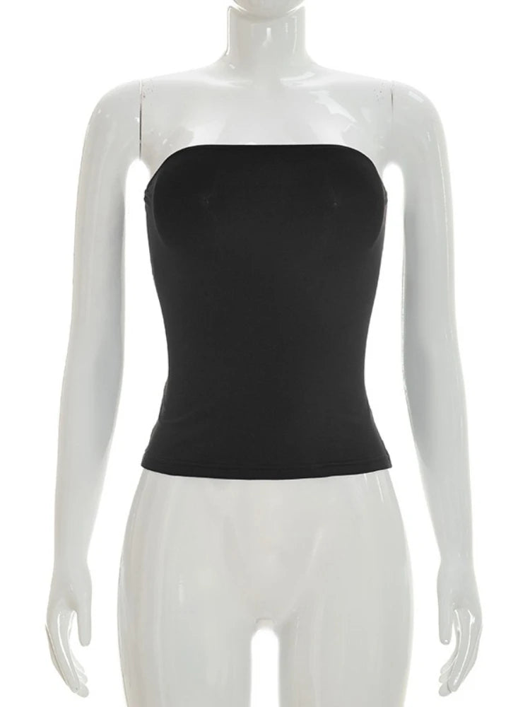 FDYOUI Woman Black Corset with Cover-ups 2-piece Sets Chic Sexy Hollow Out Evening Party Tops Female Blouses Shirts High Street