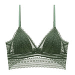 Women Invisible Lace Bras Backless Bra U Backless Bralette Triangular Sexy Bralette Soft Low Back Lingerie Tank Top