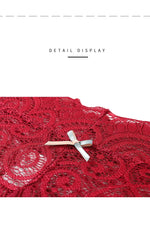 TERMEZY Women Sexy Thongs Lace Panties Low-waist Briefs Intimates Underwear Female G-String Breathable Lingerie Temptation Panty