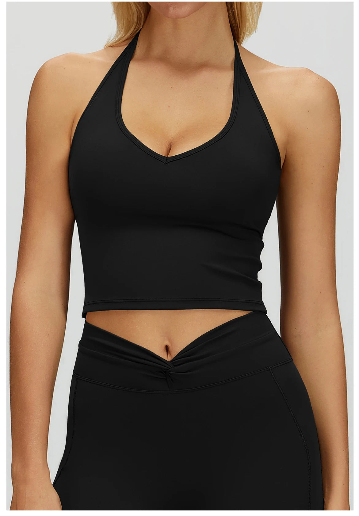 Sexy Gym Top Women Sports Bra Running Hanging Neck Yoga Bra Breathable Sports Underwear Women Fitness Bra Workout Top Women