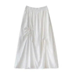 Versatile Knot Spring Summer F Skirt Ele Design Elastic Waist Skirt Sweet Aosphere Skirts For Ladies Fashion Women Skirts HSSZ